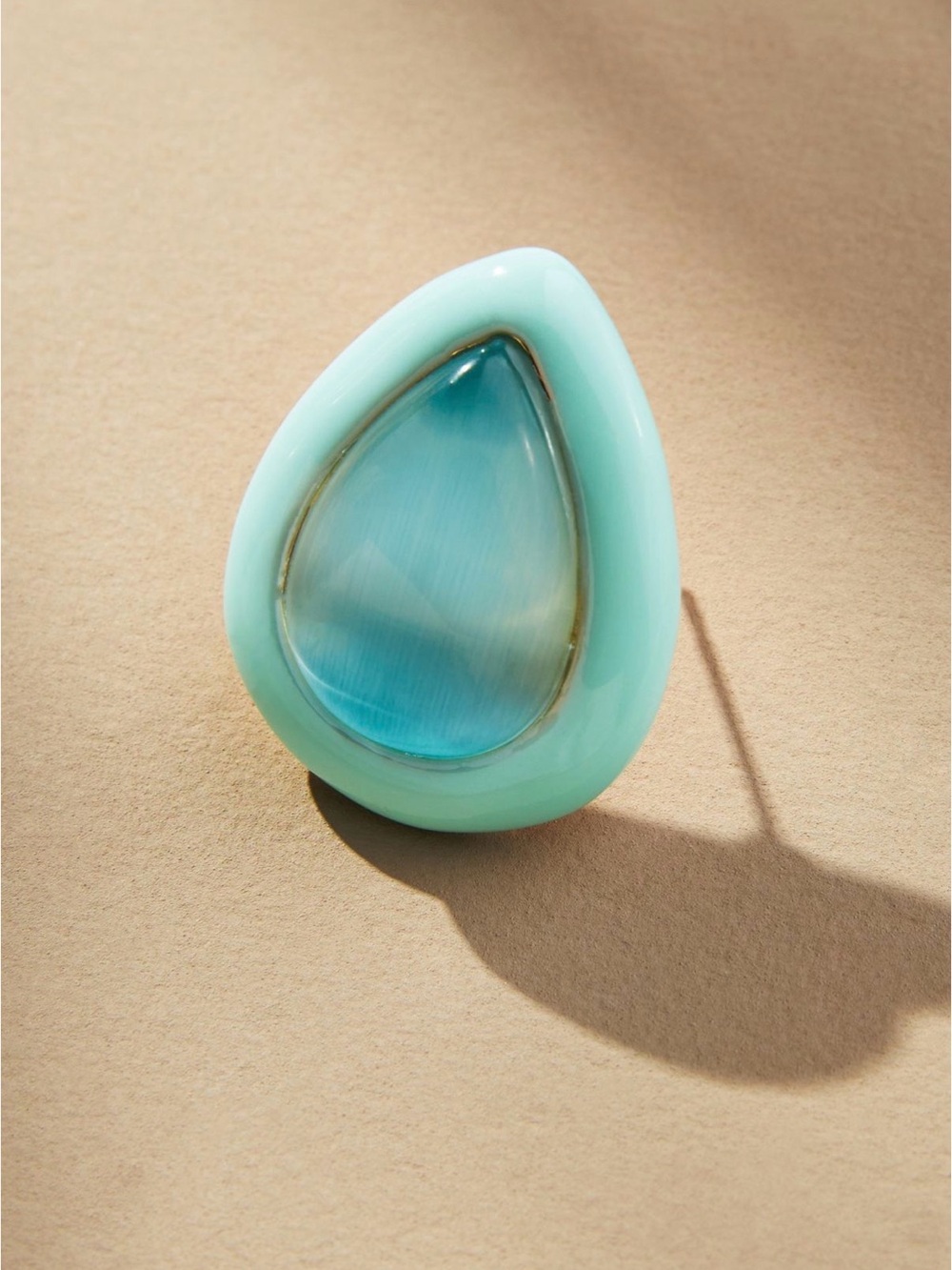 Anthropologie Geometric Colorblock Post Earrings - Picture 2 of 8